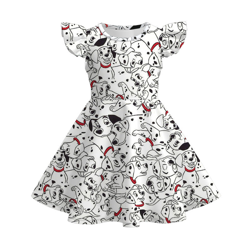 （Pre Order）Summer Girls Princess Print Dress