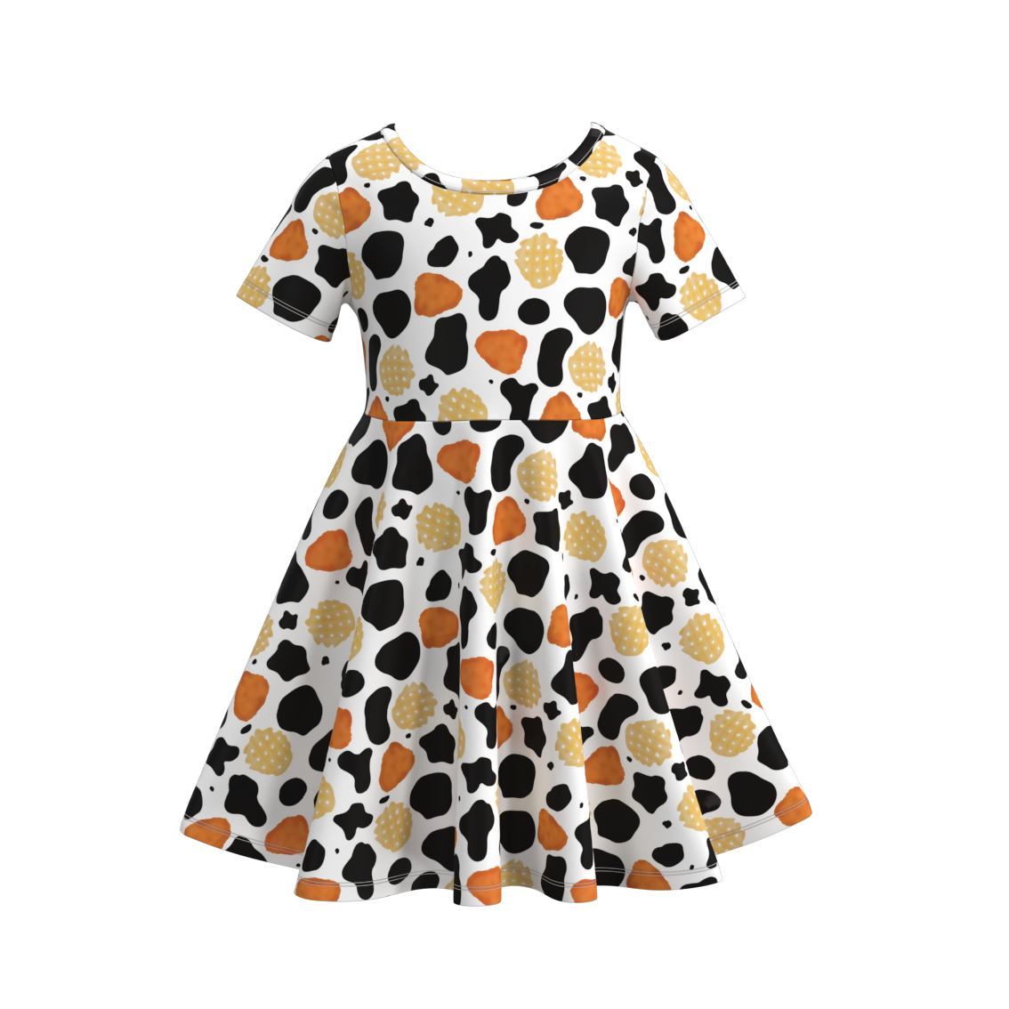 （Pre Order）Girls Summer Chick-fil-A Print Twirl Dress