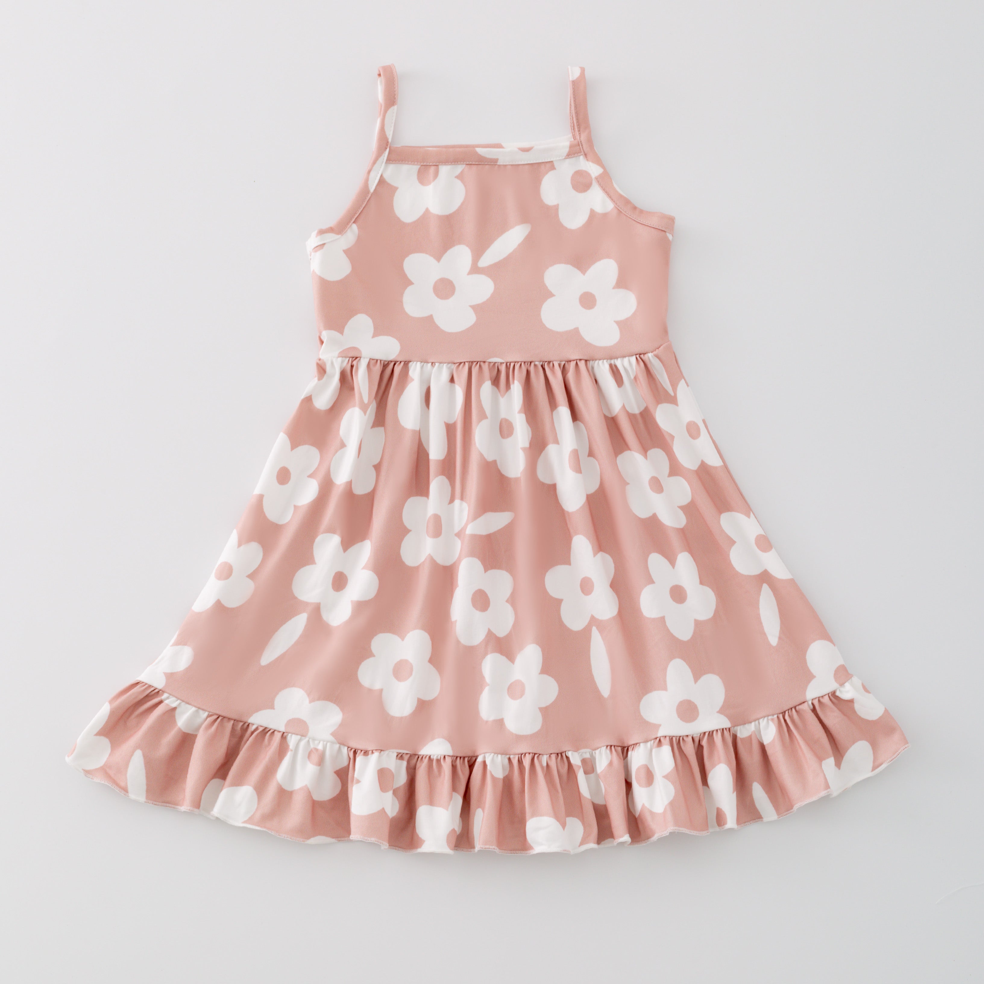 （Pre Order）Girls Summer Popsicle Print Slip Dress