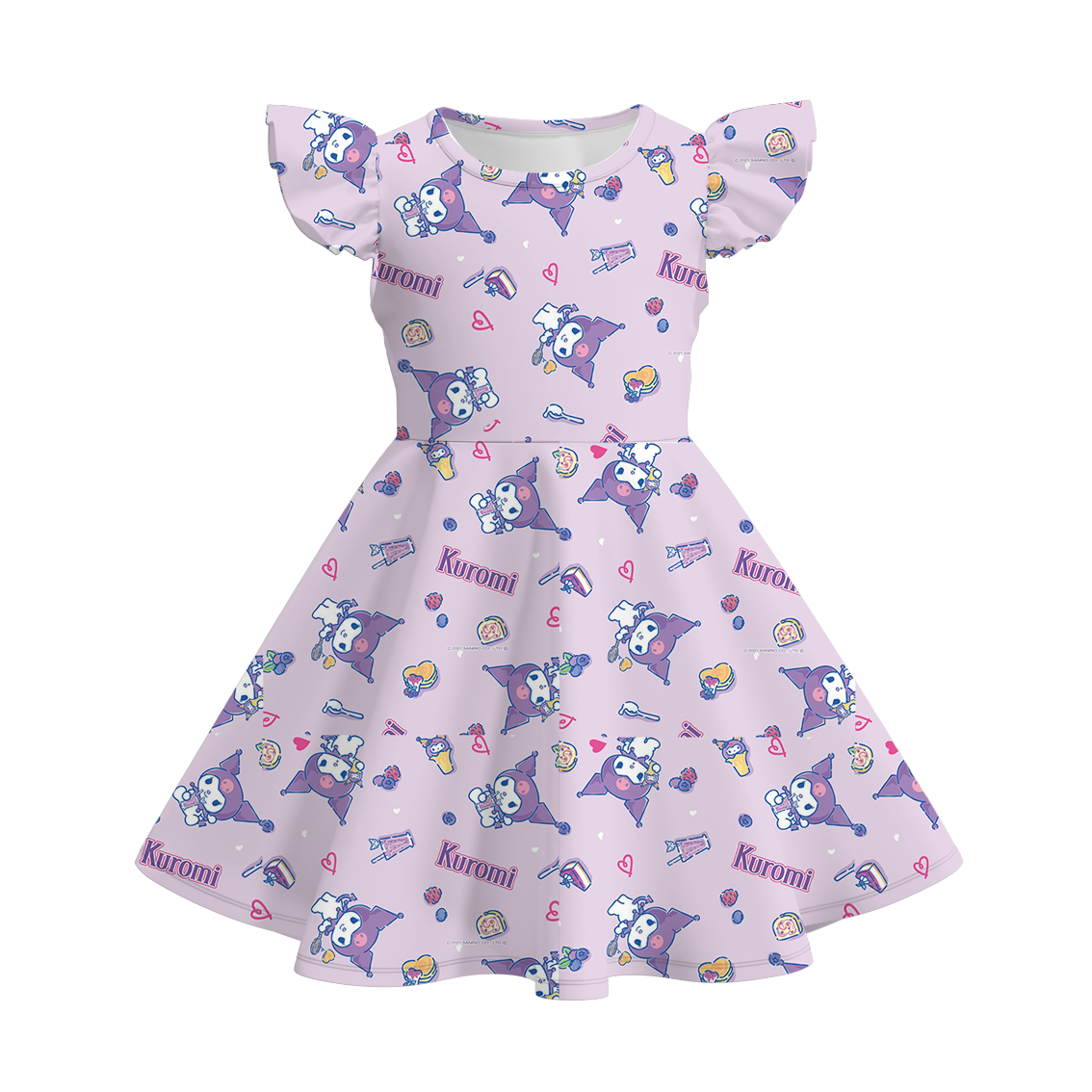 （Pre Order）Girls Summer Sanrio Print Twirl Dress