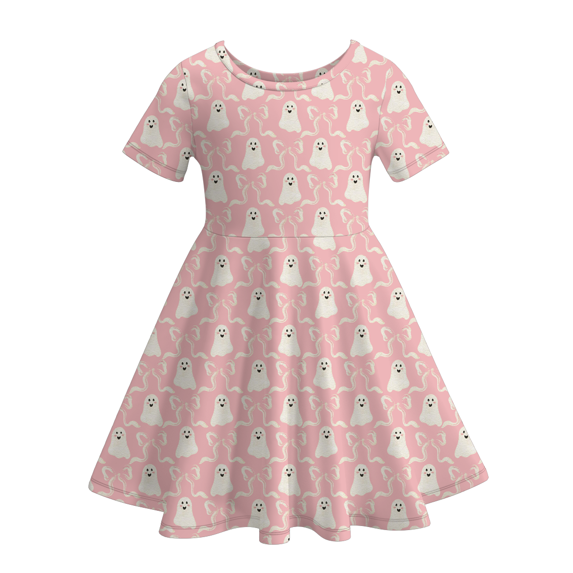 （Pre Order）Girls Halloween Print Dress