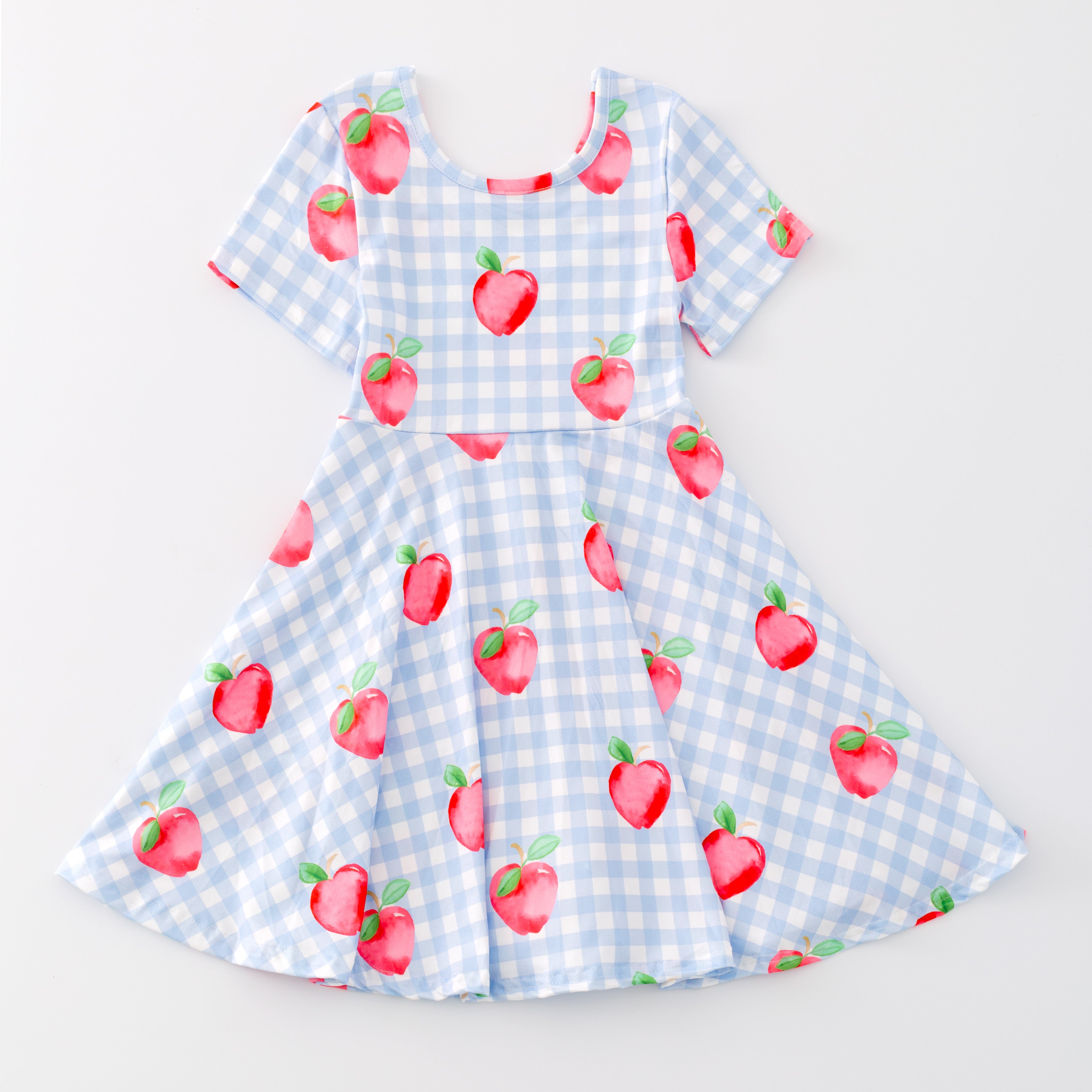 （Pre Order）Girls Back To School Print Dress