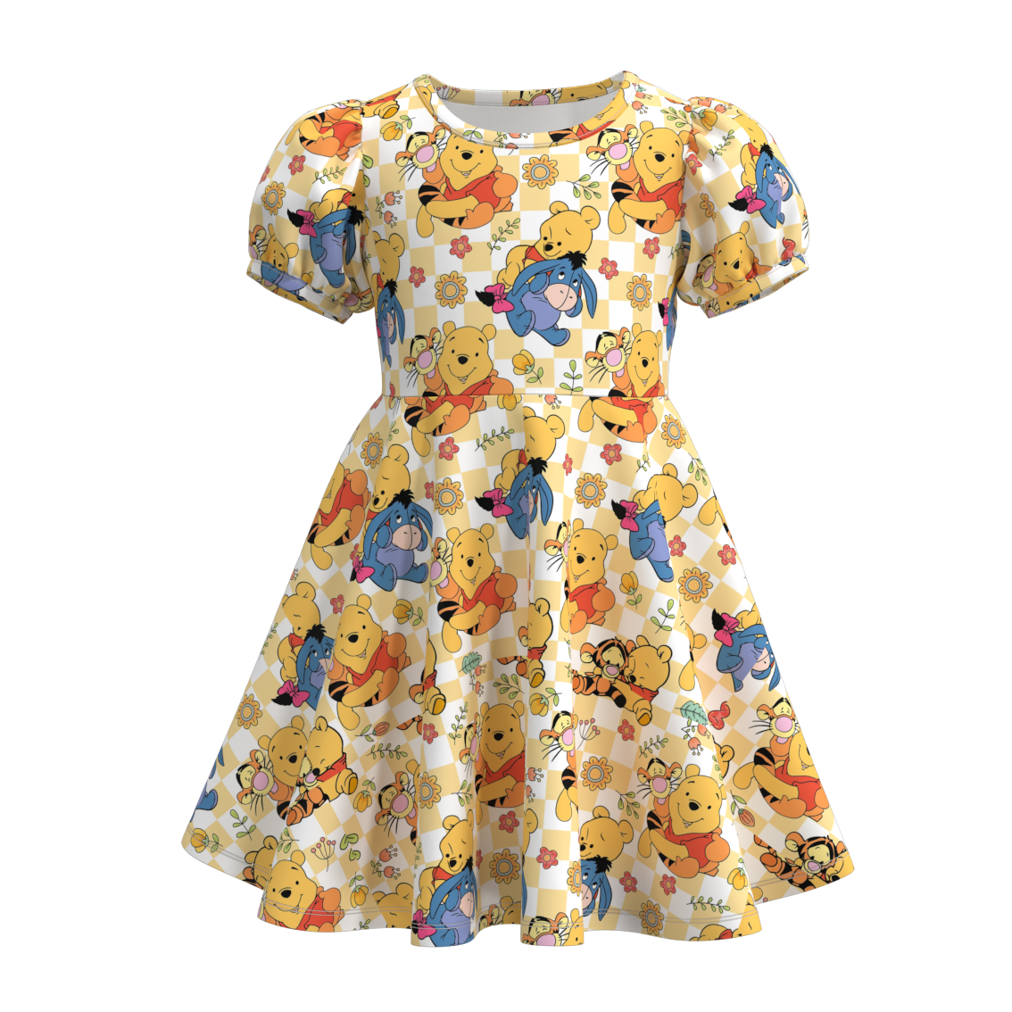 （Pre Orders）Girls Cartoon Print Dress