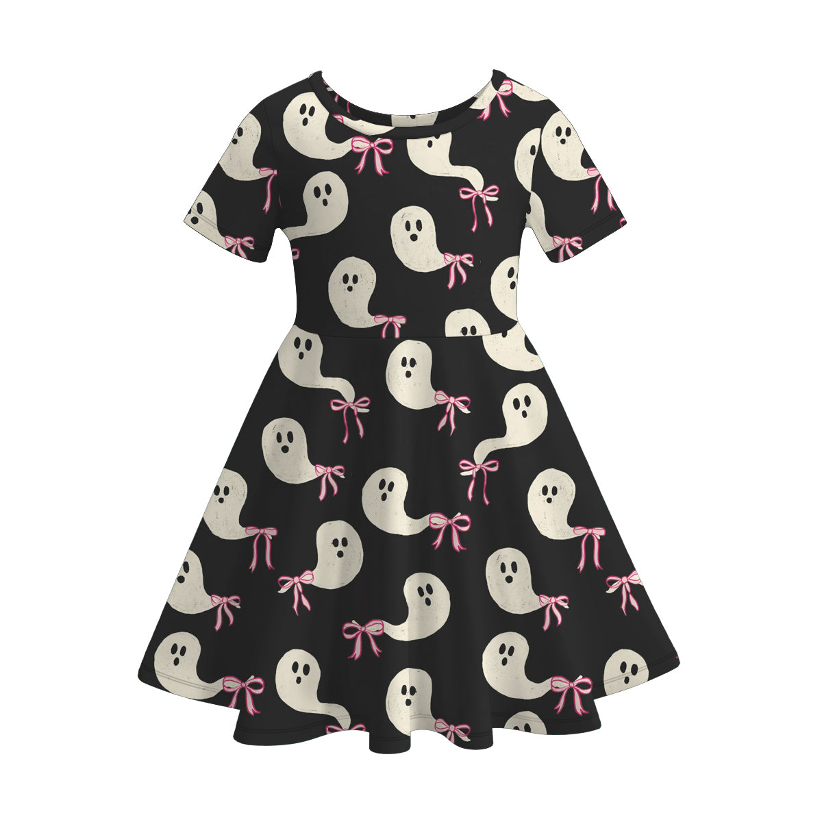 （Pre Order）Girls Halloween Print Dress