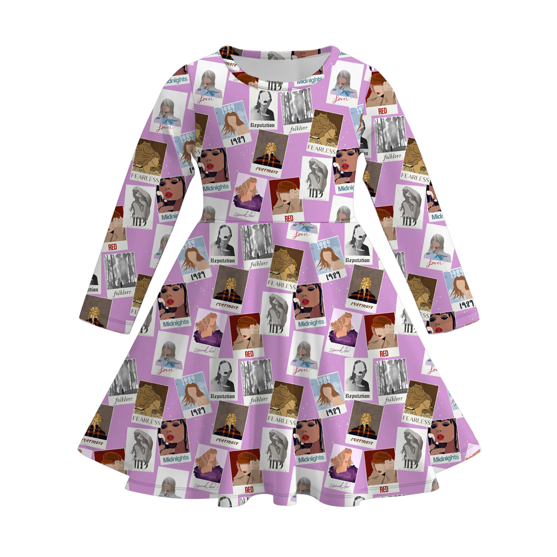 （Pre Order）Girls TS Print Twirl Dress