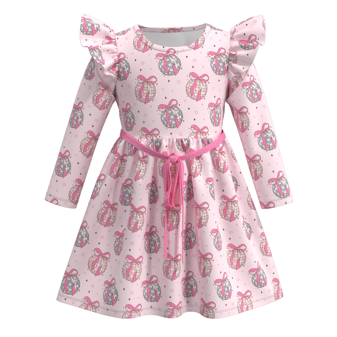 （Pre Order）Girls Valentine's Day Print Dress