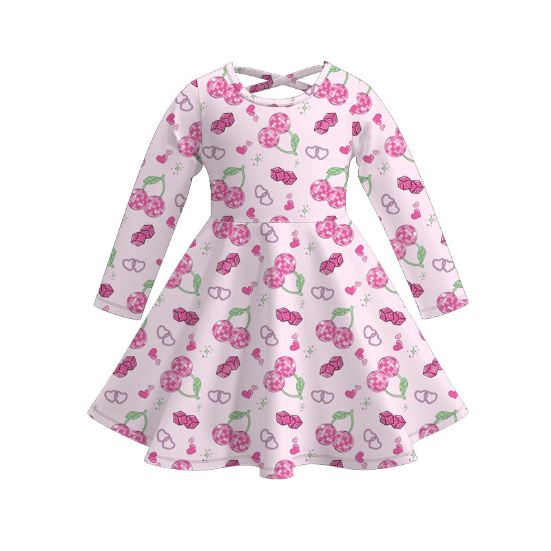 （Pre Order）Girls Valentine's Day Print Dress