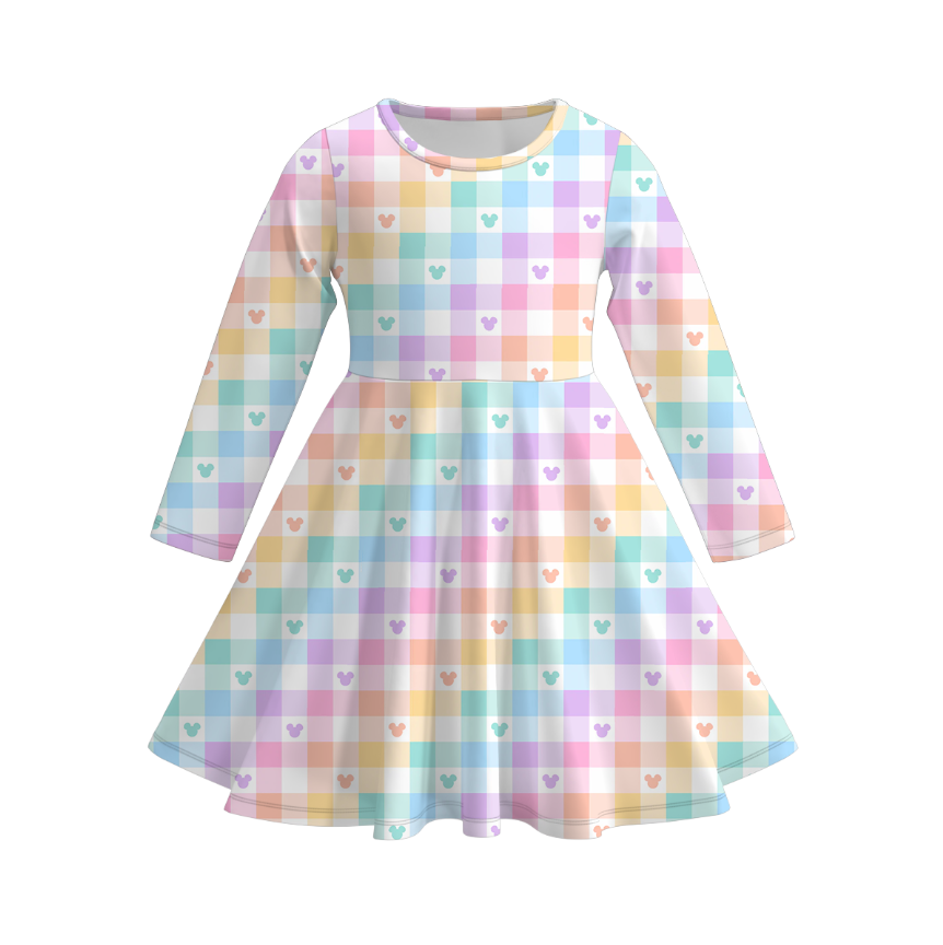 （Pre Order）Girls Valentine's Day Print Dress