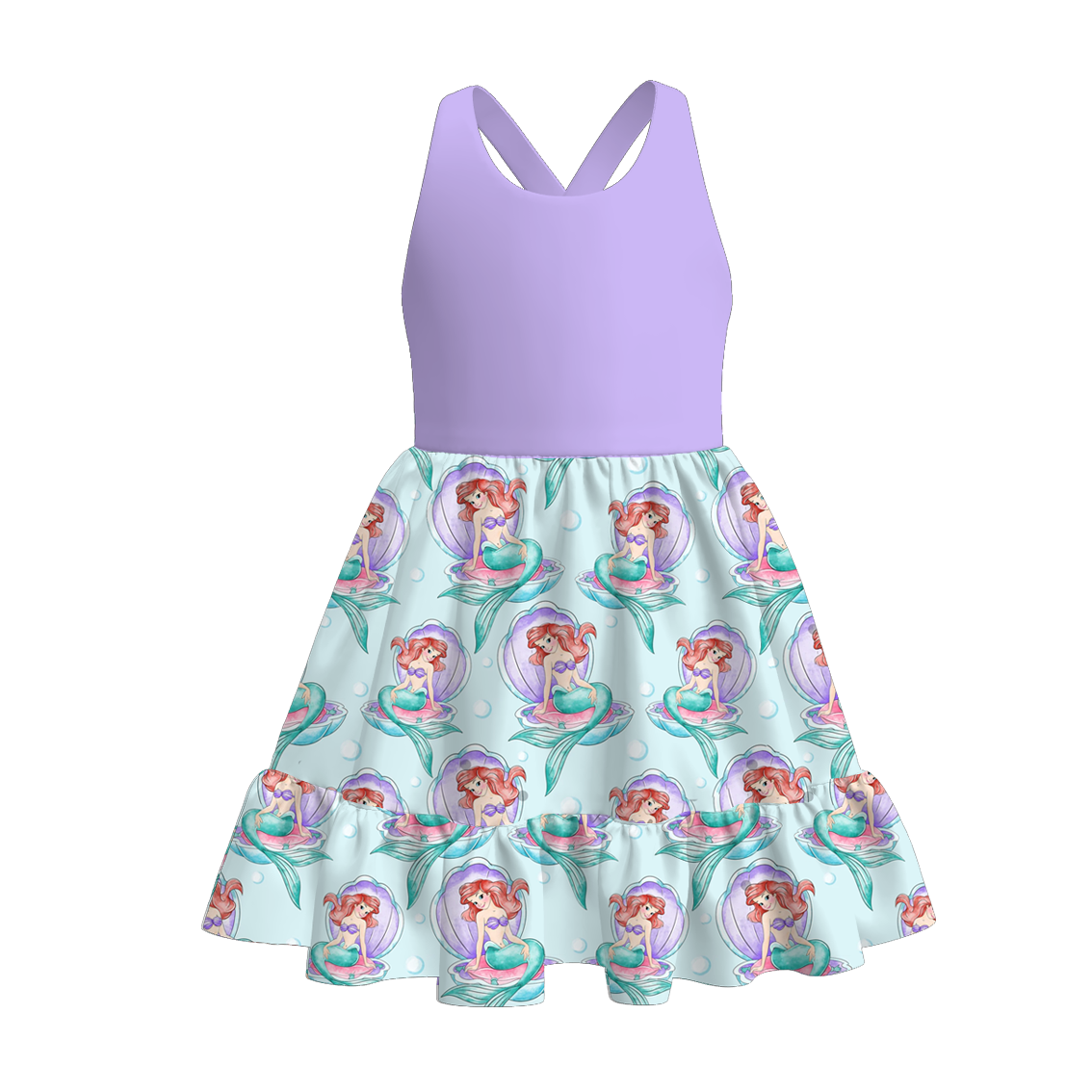 （Pre Order）Mommy and Me Spring＆Summer Princess Print Dress