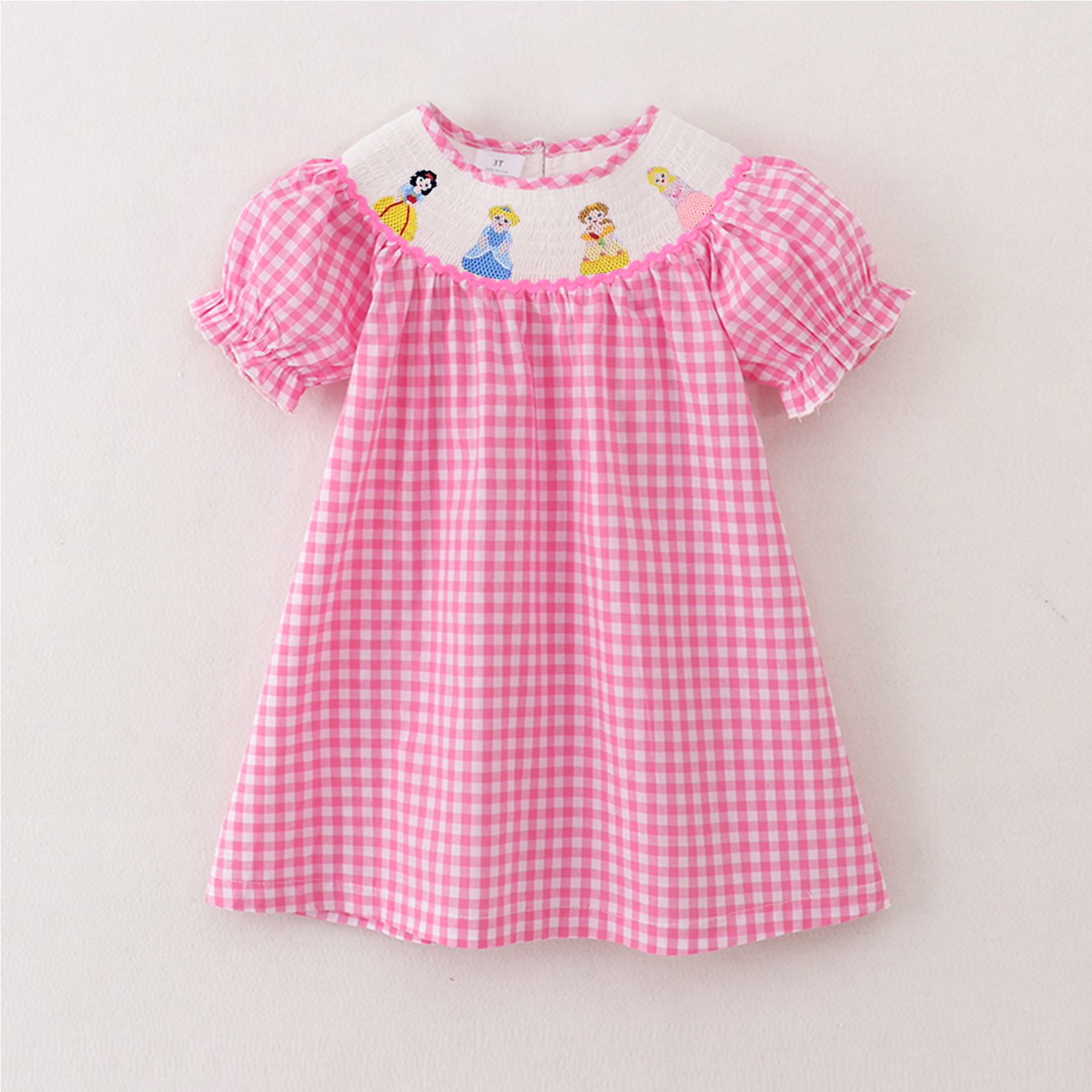 （Pre Order）Sisters Spring and Summer Princess＆Whale Embroidery Smocked Dress and Romper