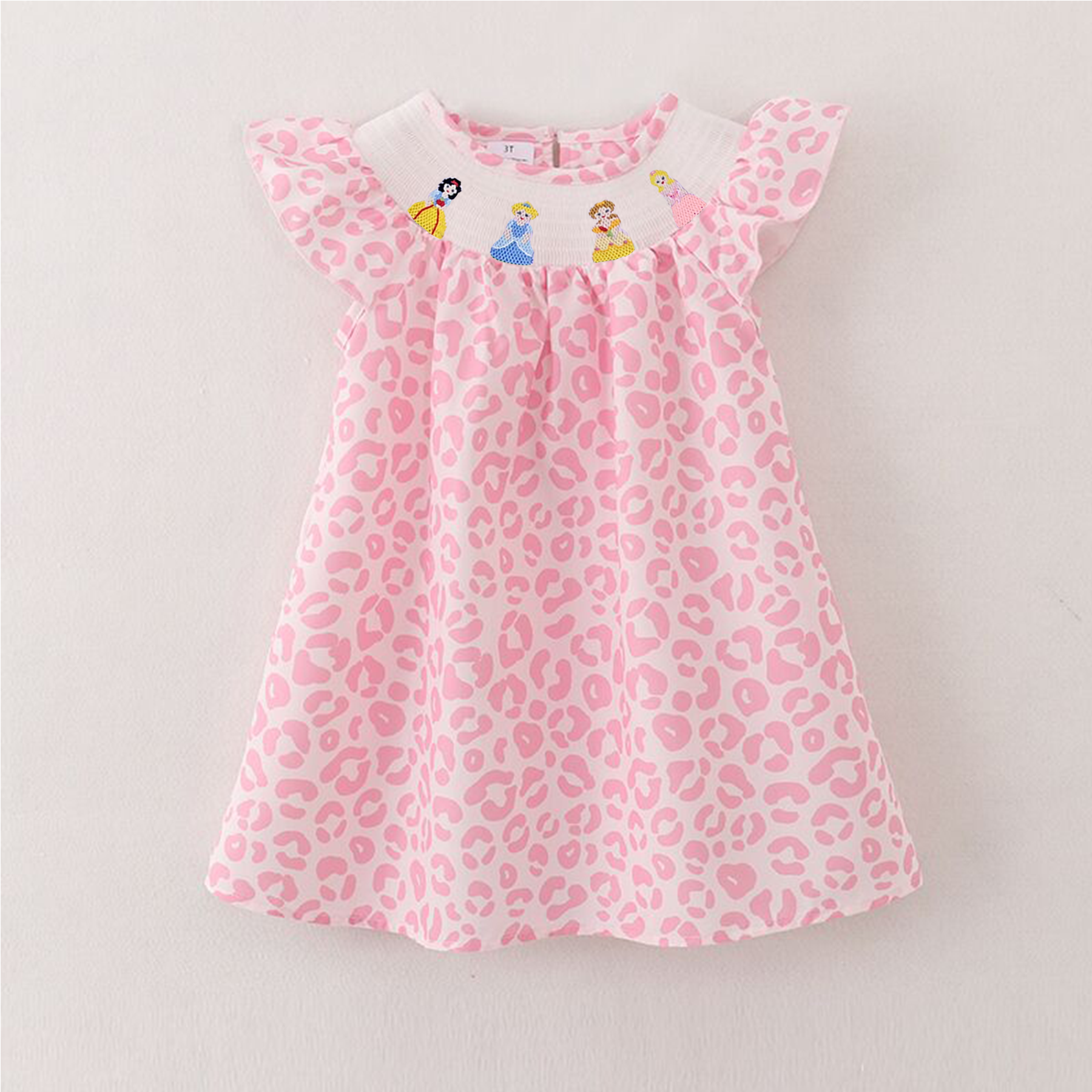 （Pre Order）Sisters Spring and Summer Princess＆Whale Embroidery Smocked Dress and Romper