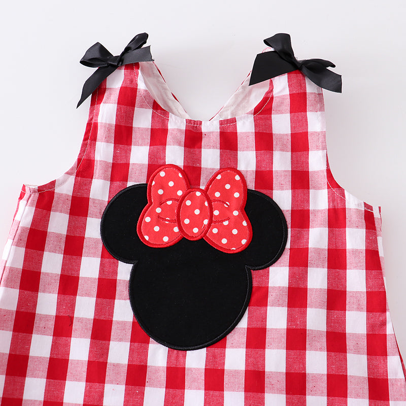 (In Stock Q09-02-02)Girls Summer Minnie Mouse Shorts Set