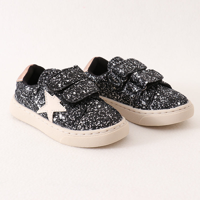 (In Stock 3rd FL)Girls Star Glitter Sneaker