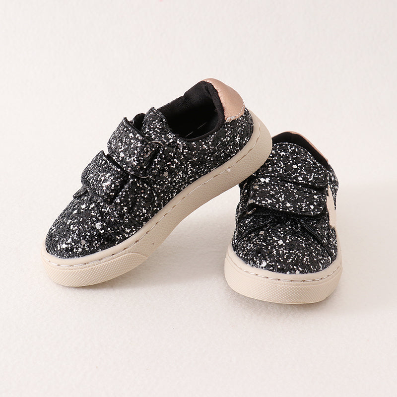 (In Stock 3rd FL)Girls Star Glitter Sneaker