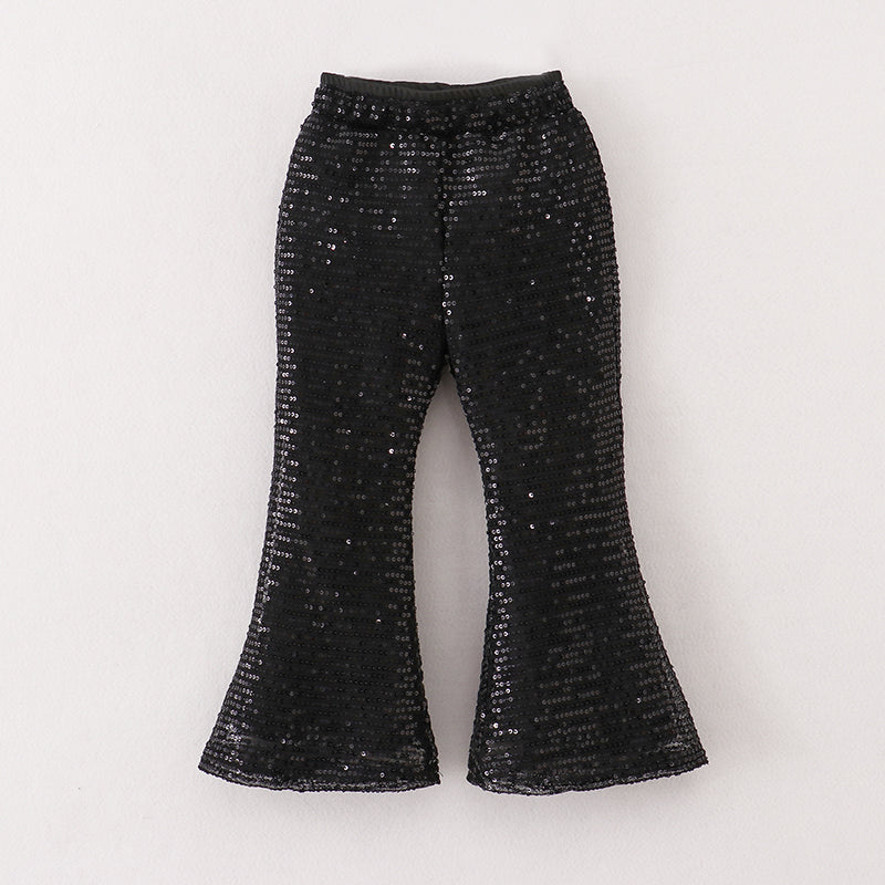 （In Stock A02-03-03）Girls Sequins Flared pants