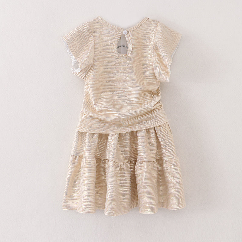 Girls Sparkle 2Pcs Skirt Set