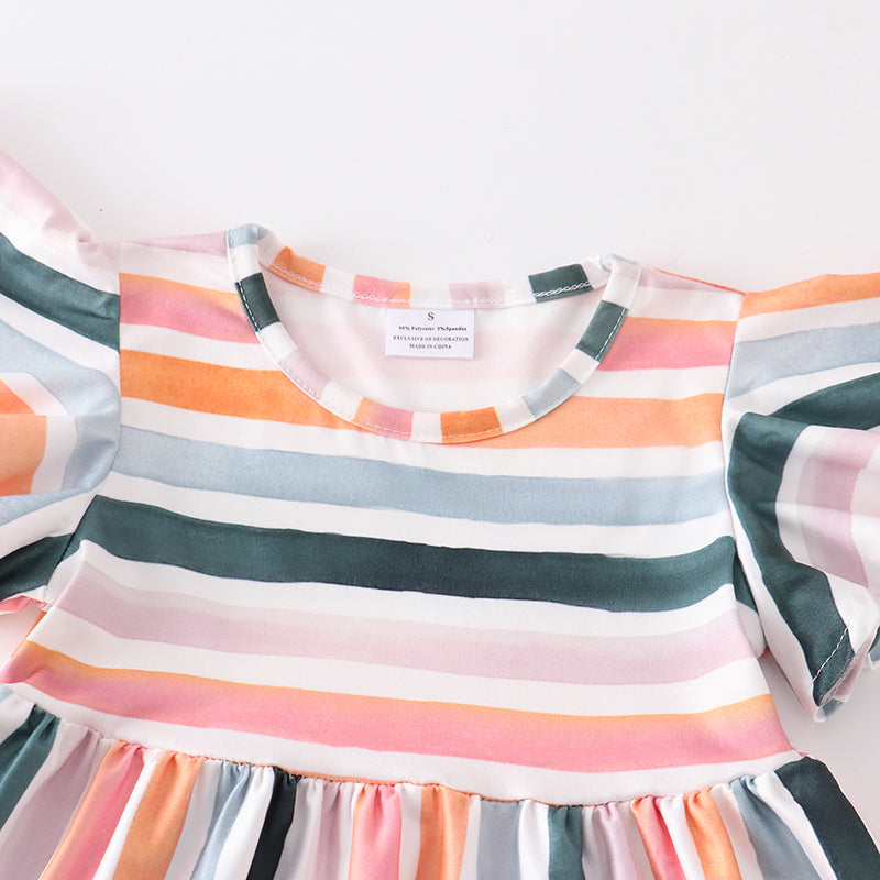 Mommy & Me Colour Stripe Dress