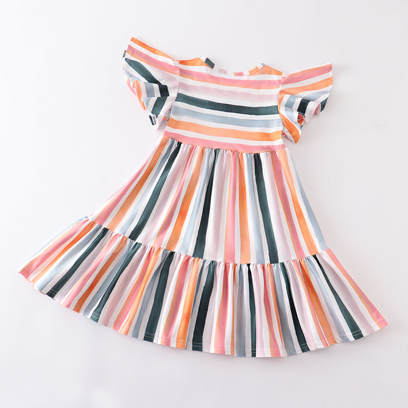 Mommy & Me Colour Stripe Dress