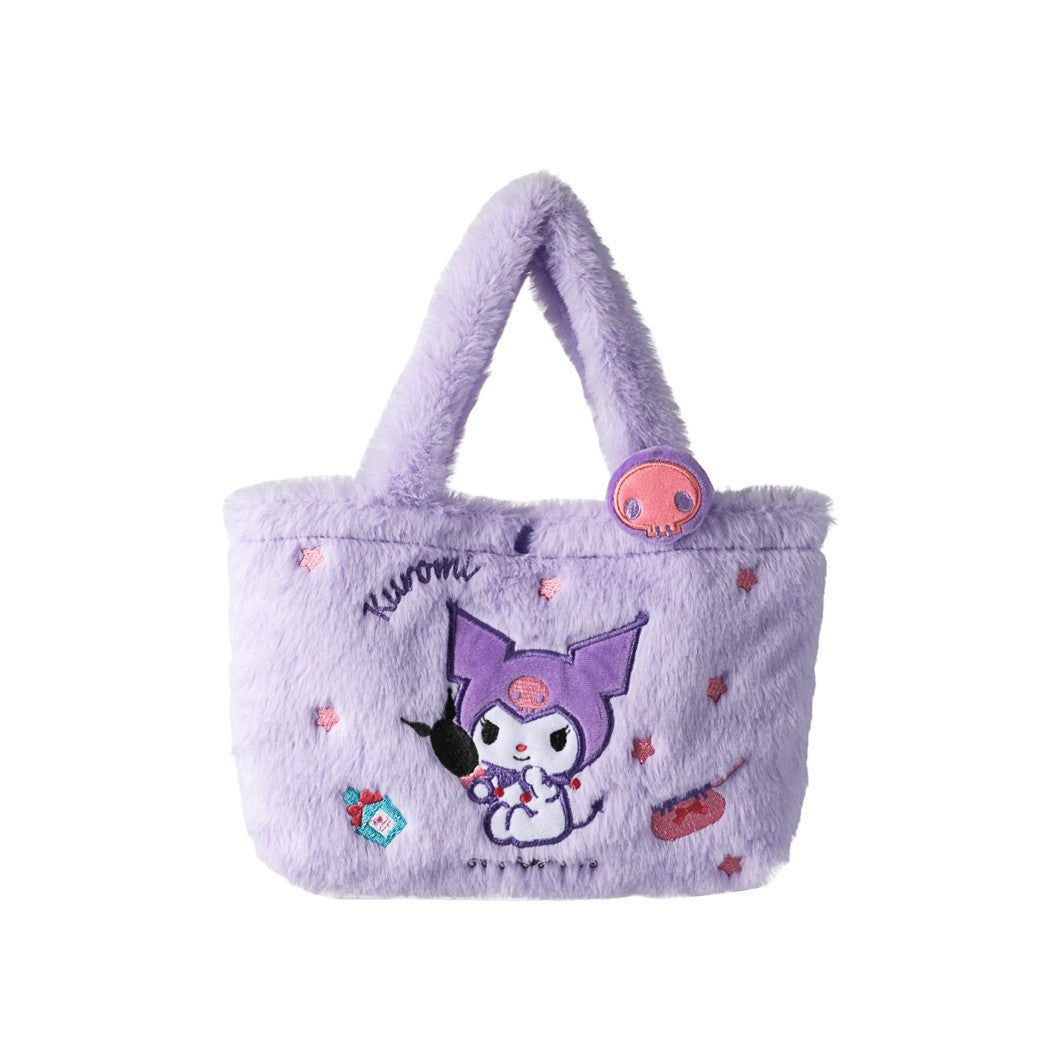 （Pre Order）Girls Cartoon Plush Handbag