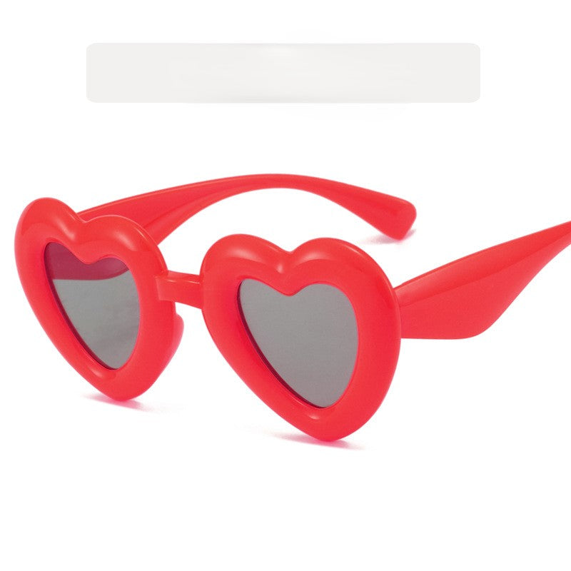 （Pre Order）Kids Valentine's Day Heart-shaped Sunglasses