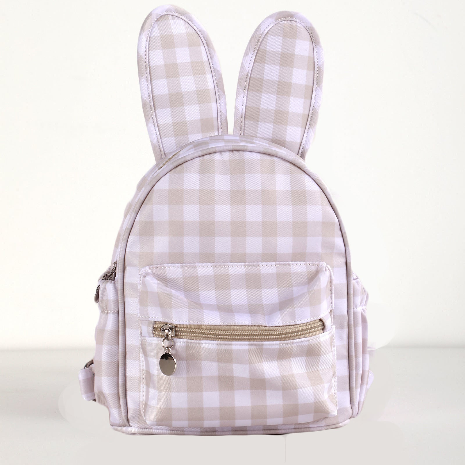 （Pre Order）Kids Easter Bunny Plaid Backpack