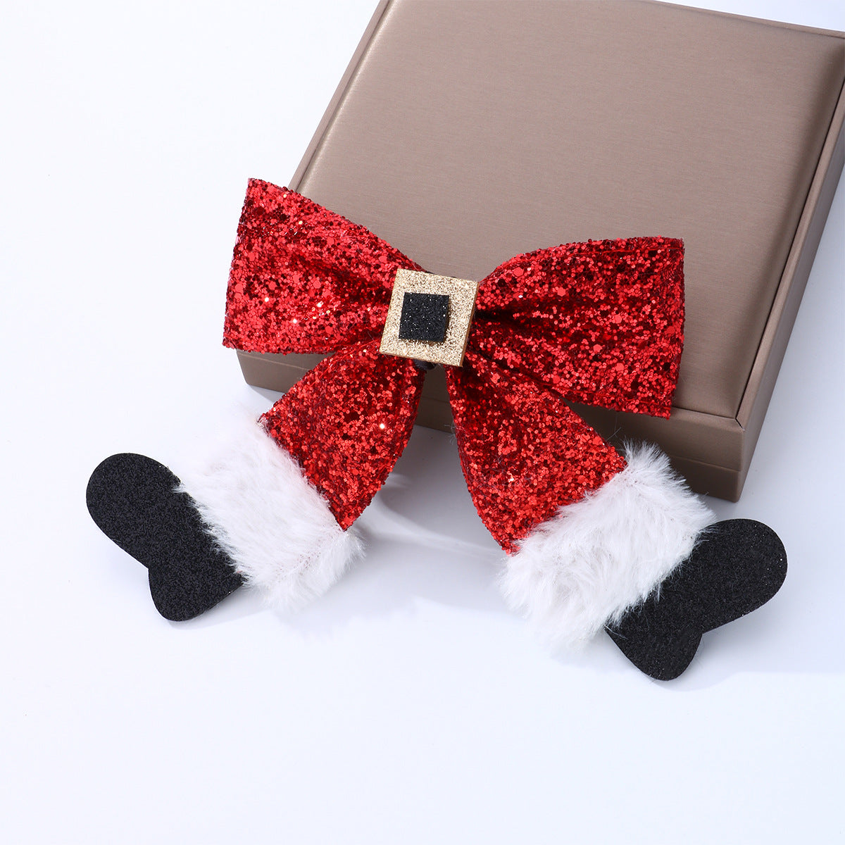 （Pre Order）Christmas Bow Socks Bobby Pin