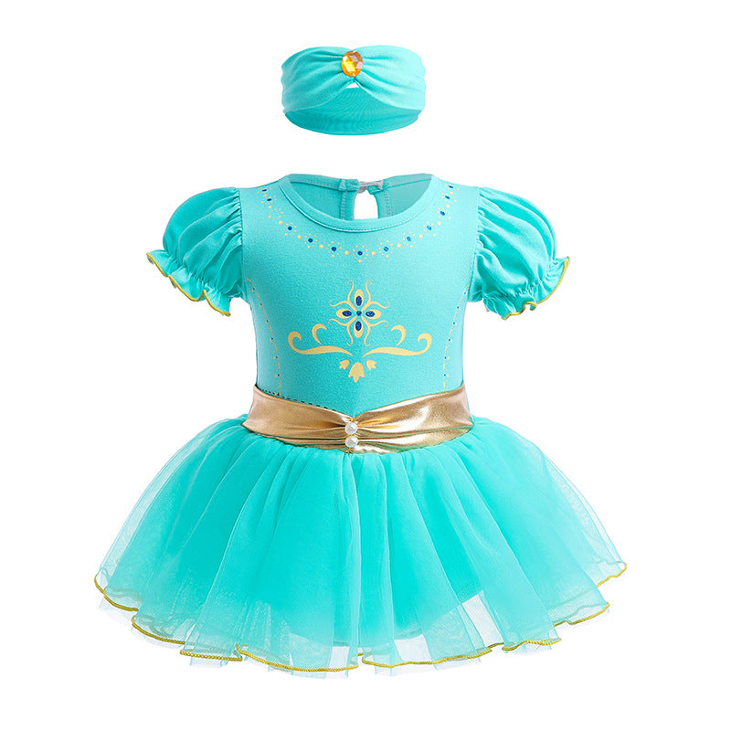 （Pre Order）Baby Girls Princess Romper