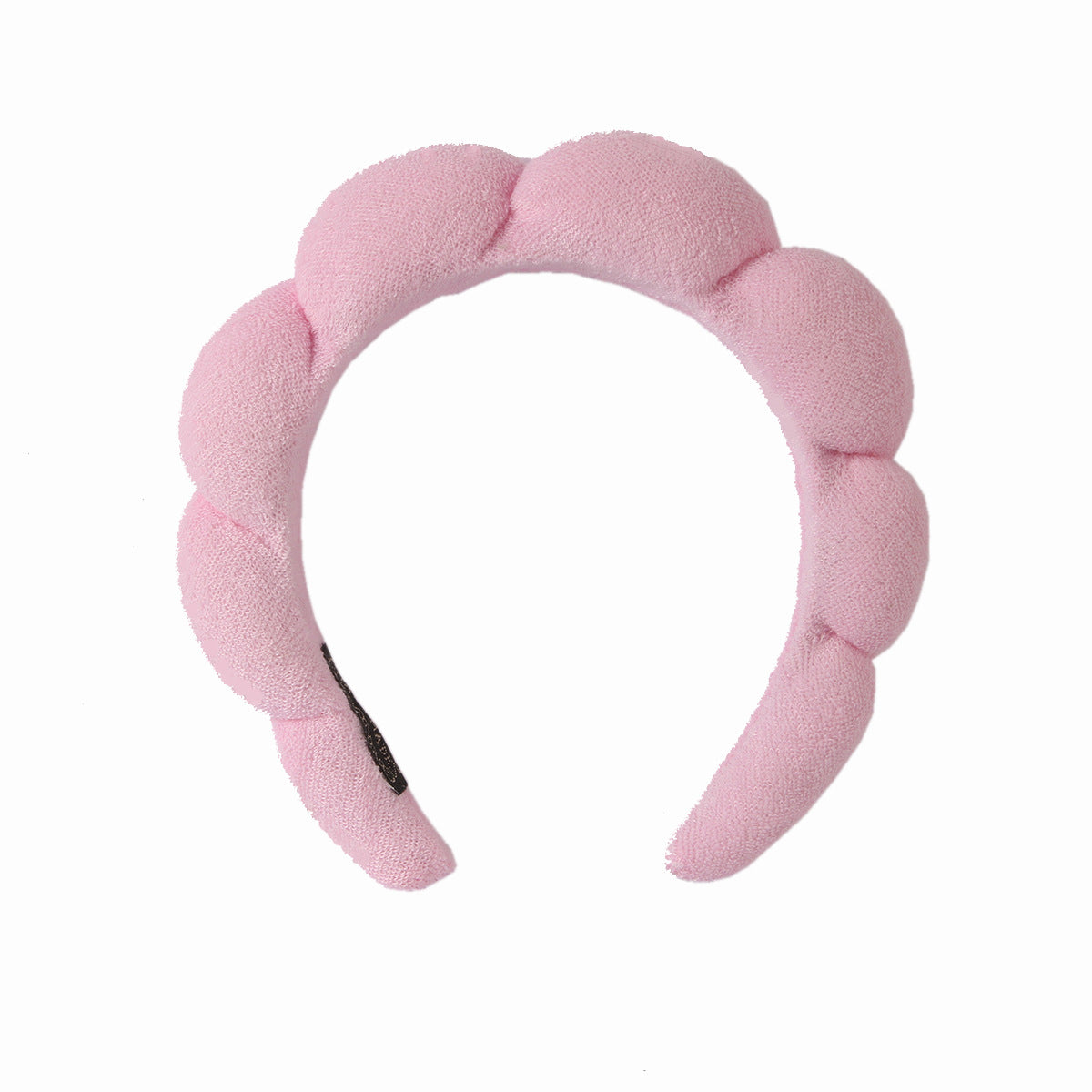 （Pre Order）Sponge Terry Scalloped Headband For Washing Face Makeup