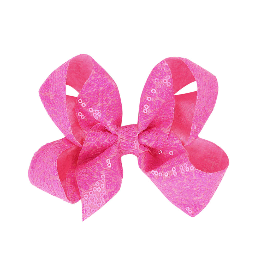 （Pre Order）Girls Sequin Bow Hair Clip