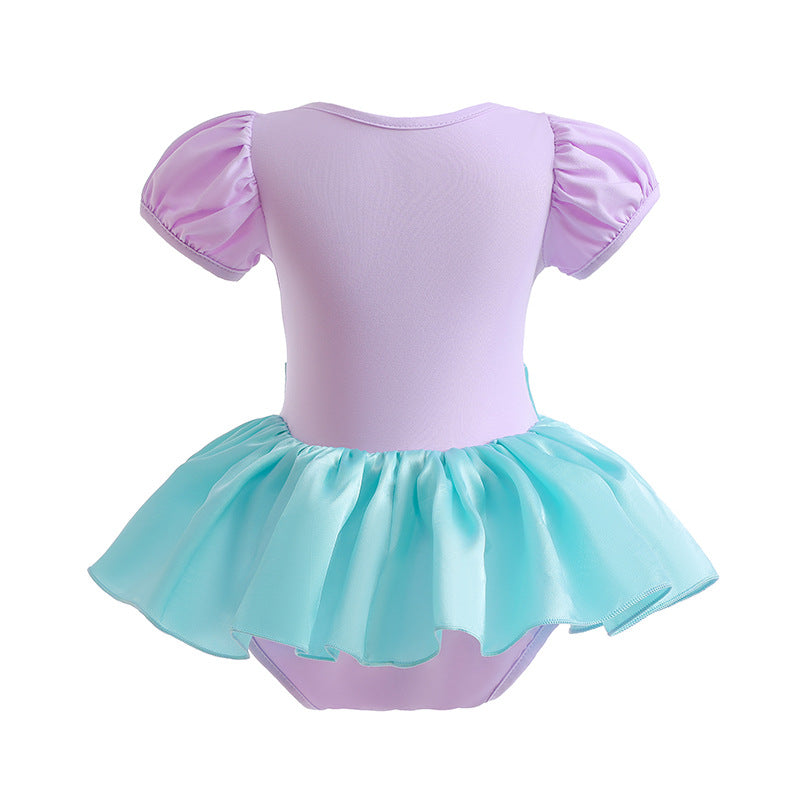 （Pre Order）Baby Girls Princess Romper