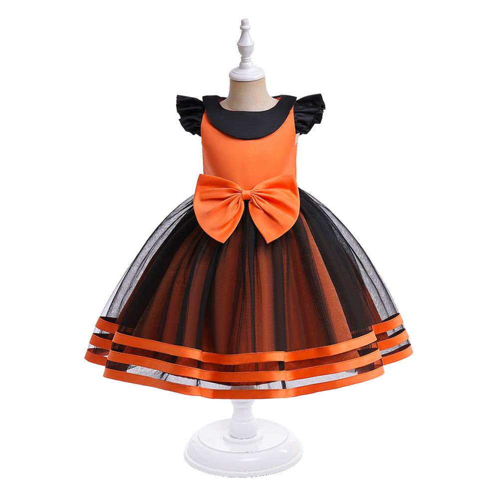 （Pre Order）Girls Halloween Costumes Tulle Dress