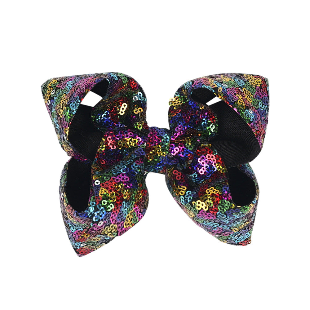 （Pre Order）Girls Sequin Bow Hair Clip