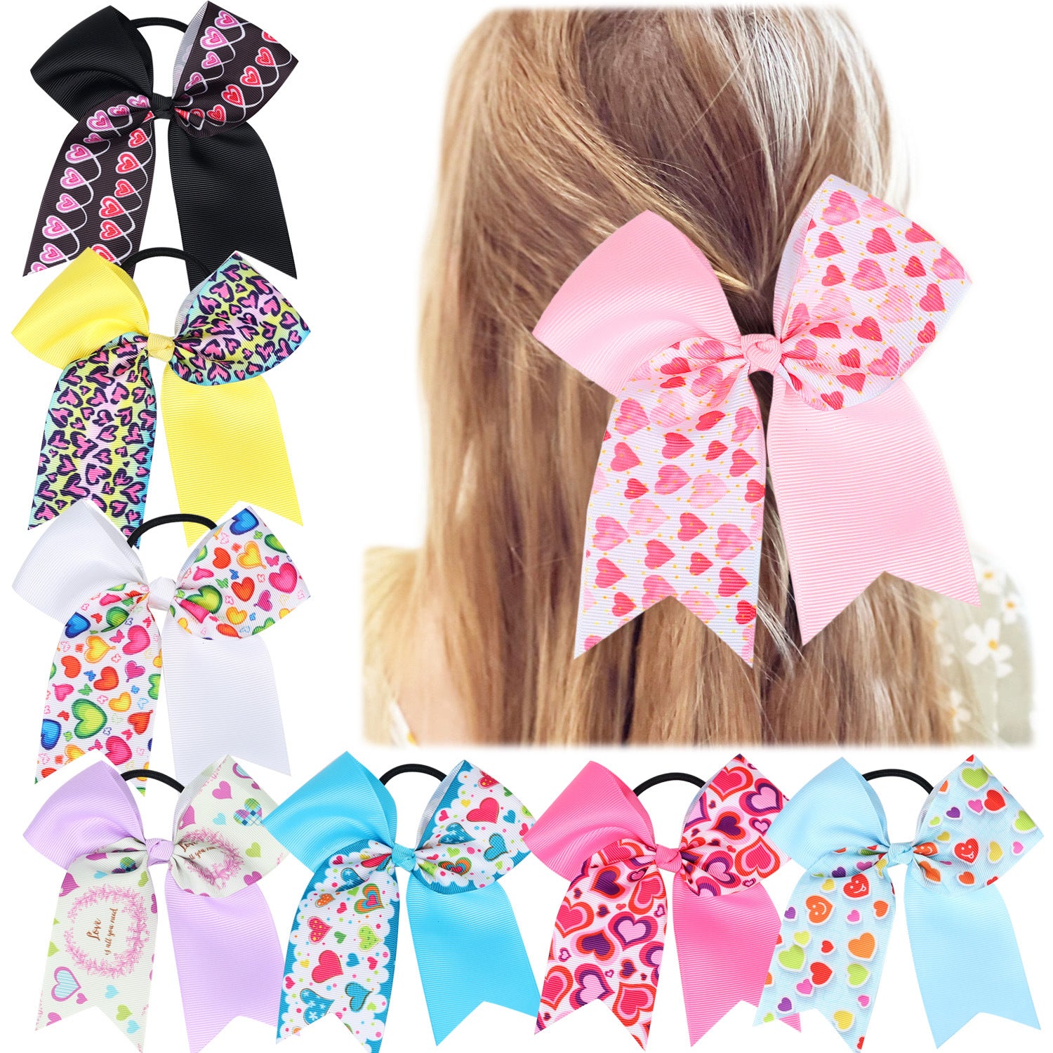 （Pre Order）Valentine's Day Bow Scrunchie