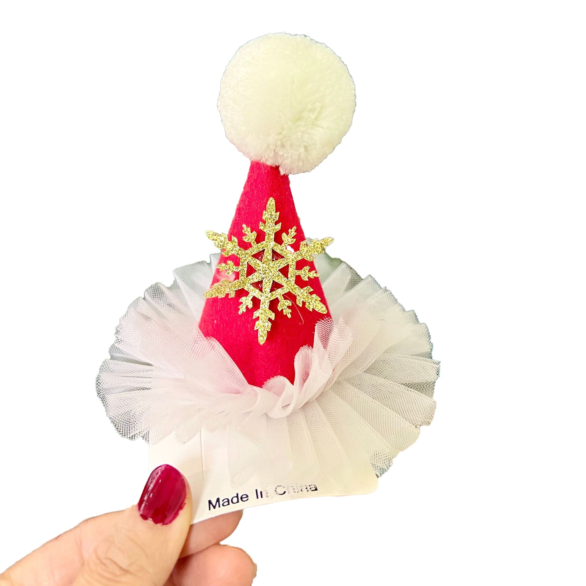 （Pre Order）Girls Christmas Hair Clip