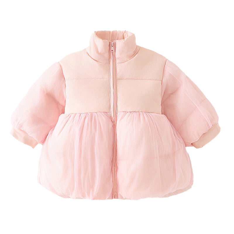 （Pre Order）Girls Fall and Winter Warm Down Jacket