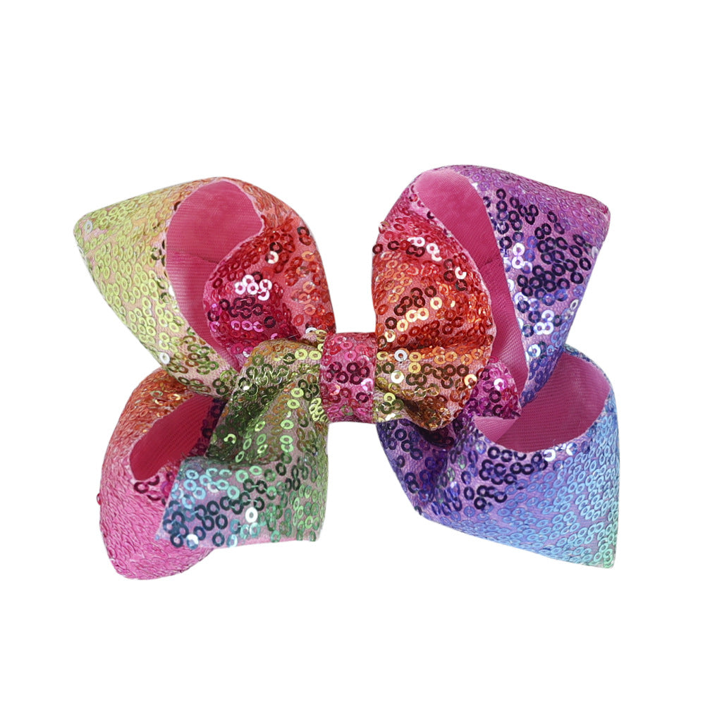 （Pre Order）Girls Sequin Bow Hair Clip