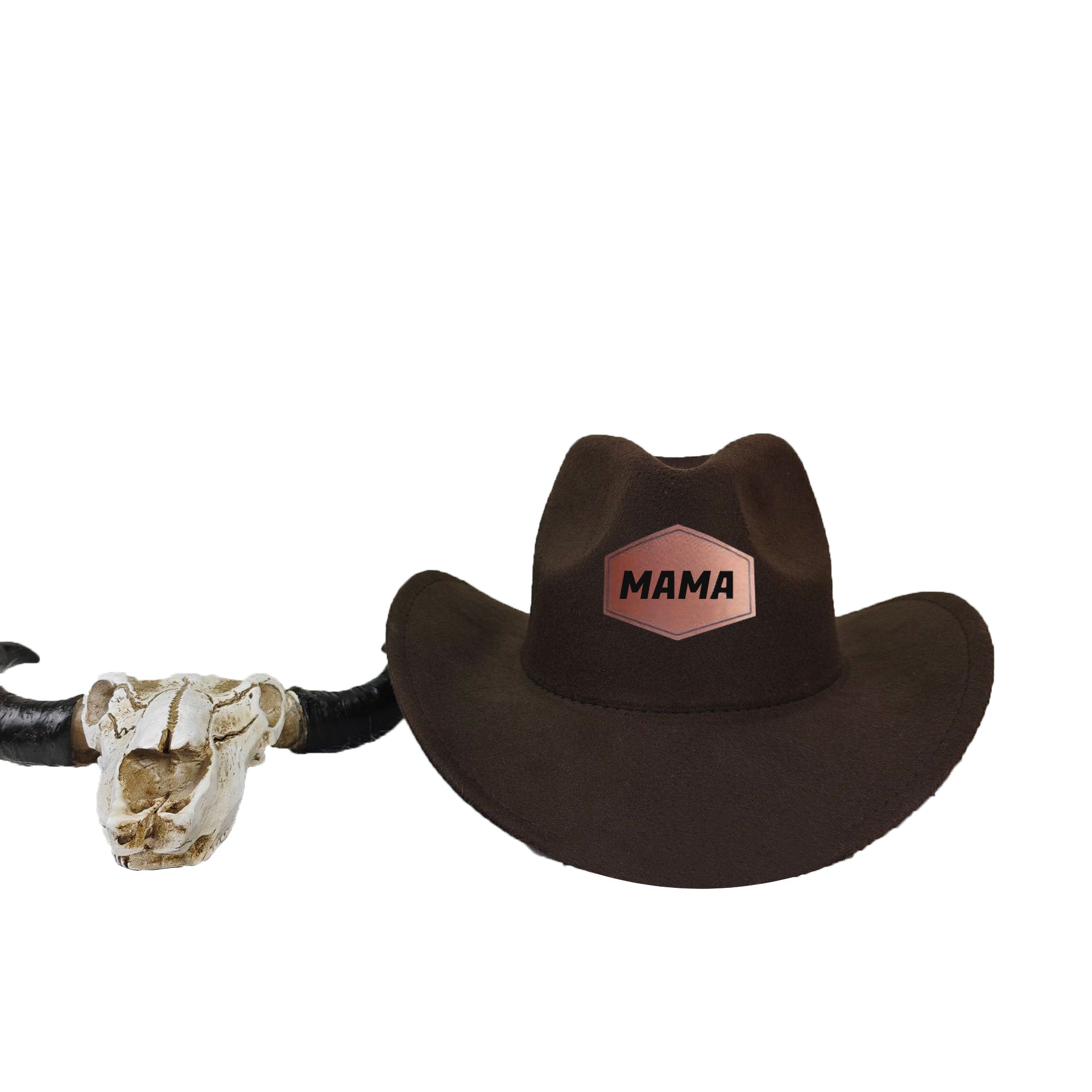 （Pre Order）Personalized Cowboy Hat with Printed Name - Custom Hat for Kids＆Adults