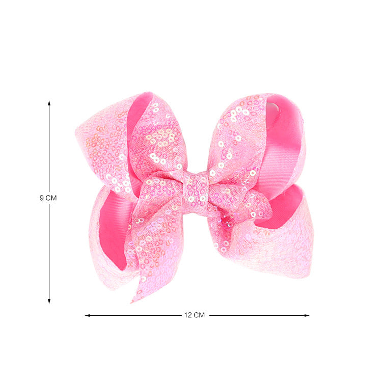 （Pre Order）Girls Sequin Bow Hair Clip