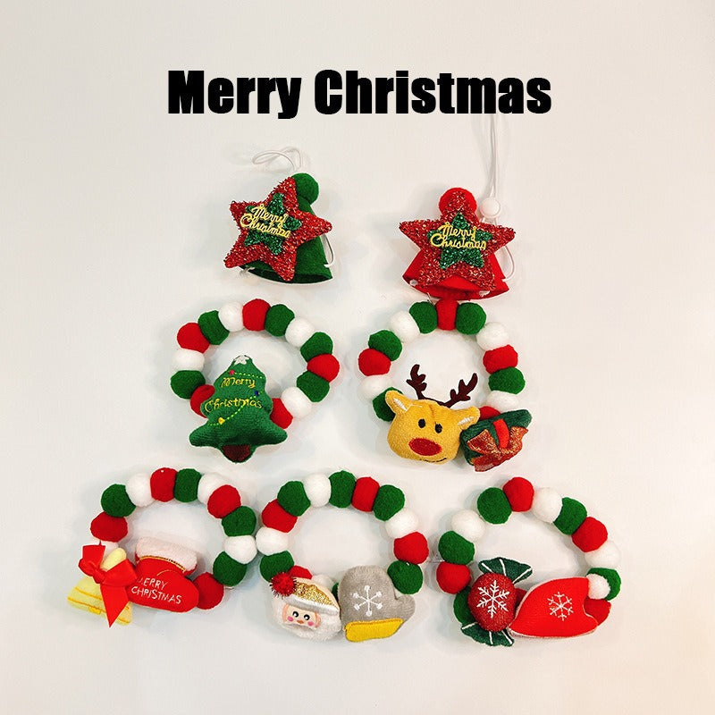 （Pre Order）Christmas Pets Collar and Hat