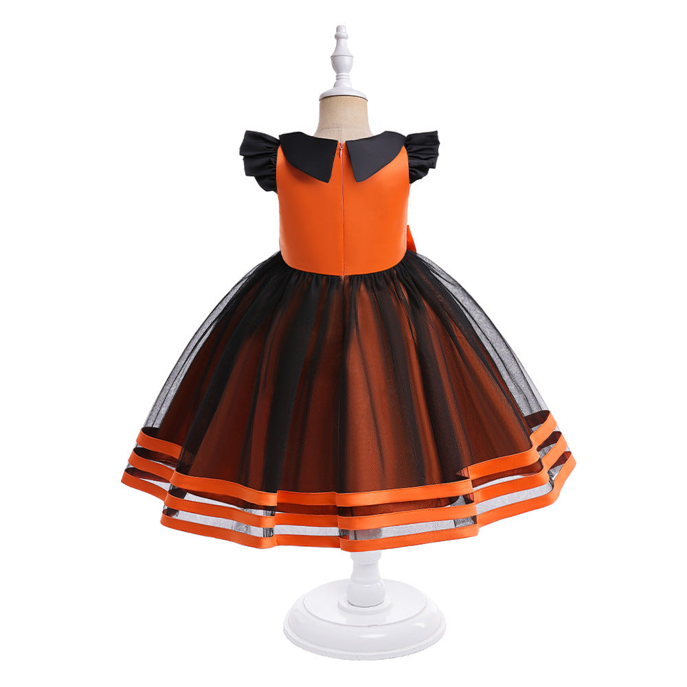 （Pre Order）Girls Halloween Costumes Tulle Dress