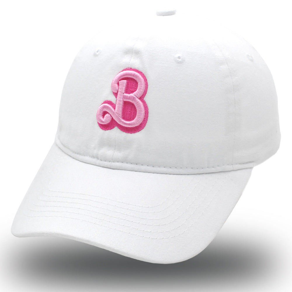 （Pre Order）Adults B letter Embroidered Cap