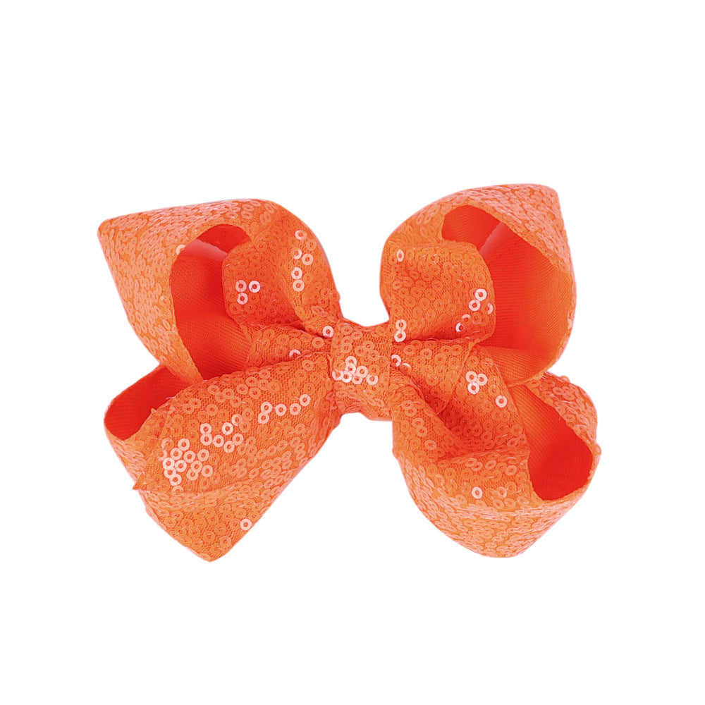 （Pre Order）Girls Sequin Bow Hair Clip