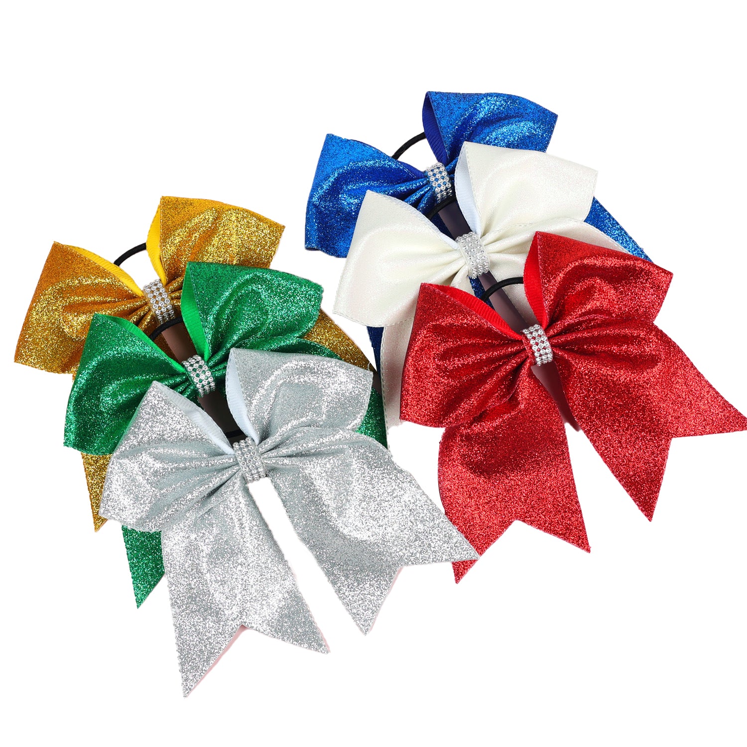 （Pre Order）Girls Glitter Bow Hair Circle