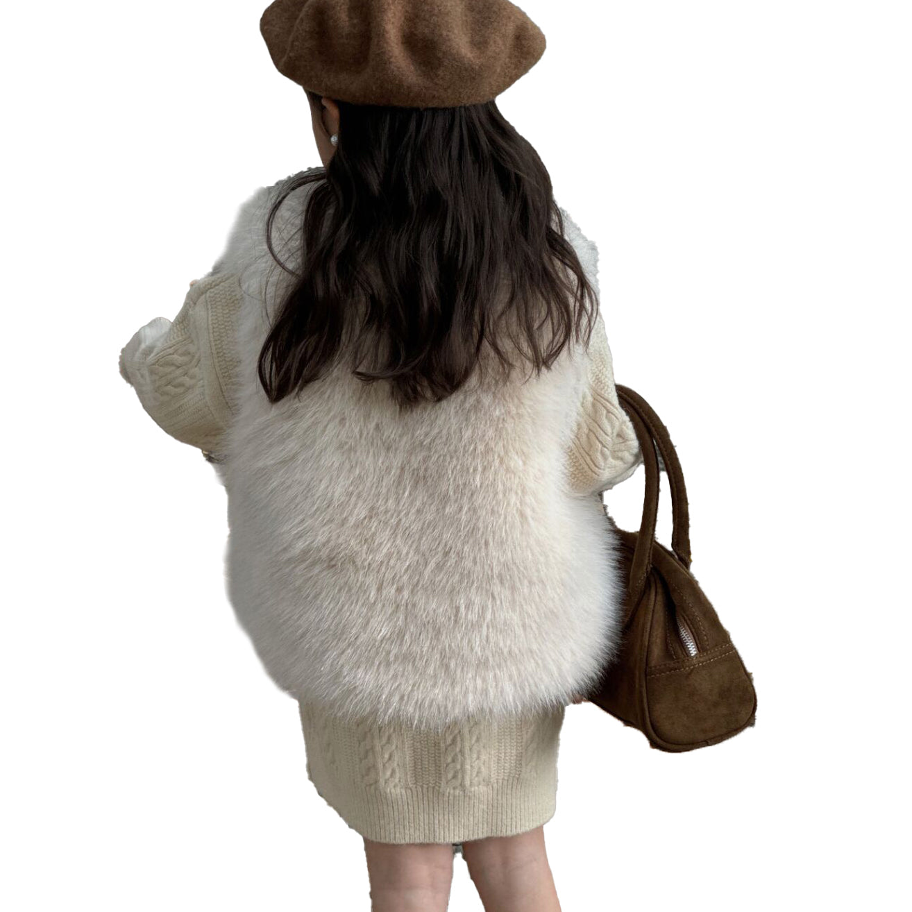 （Pre Order）Kids' Faux Fur Vest