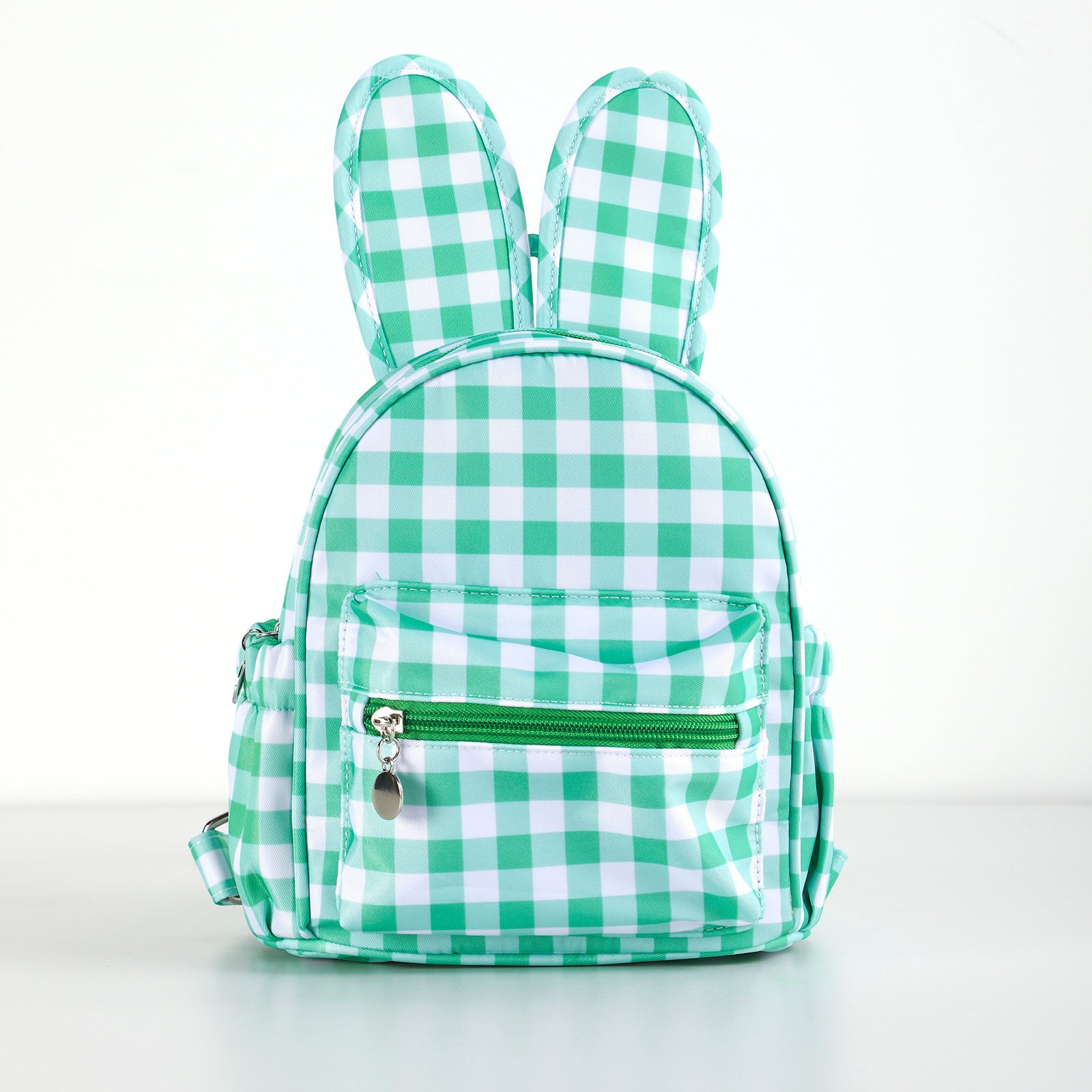 （Pre Order）Kids Easter Bunny Plaid Backpack