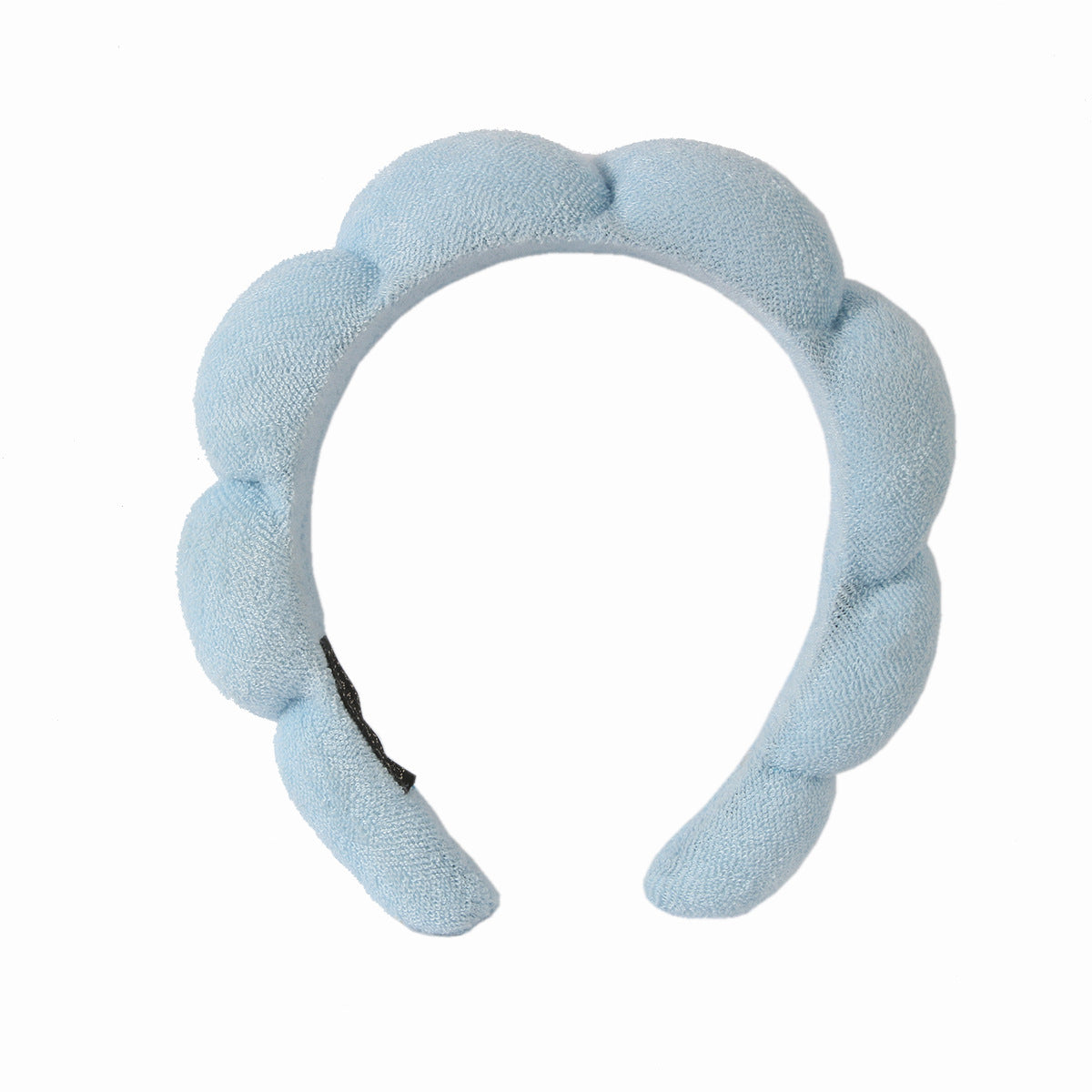 （Pre Order）Sponge Terry Scalloped Headband For Washing Face Makeup