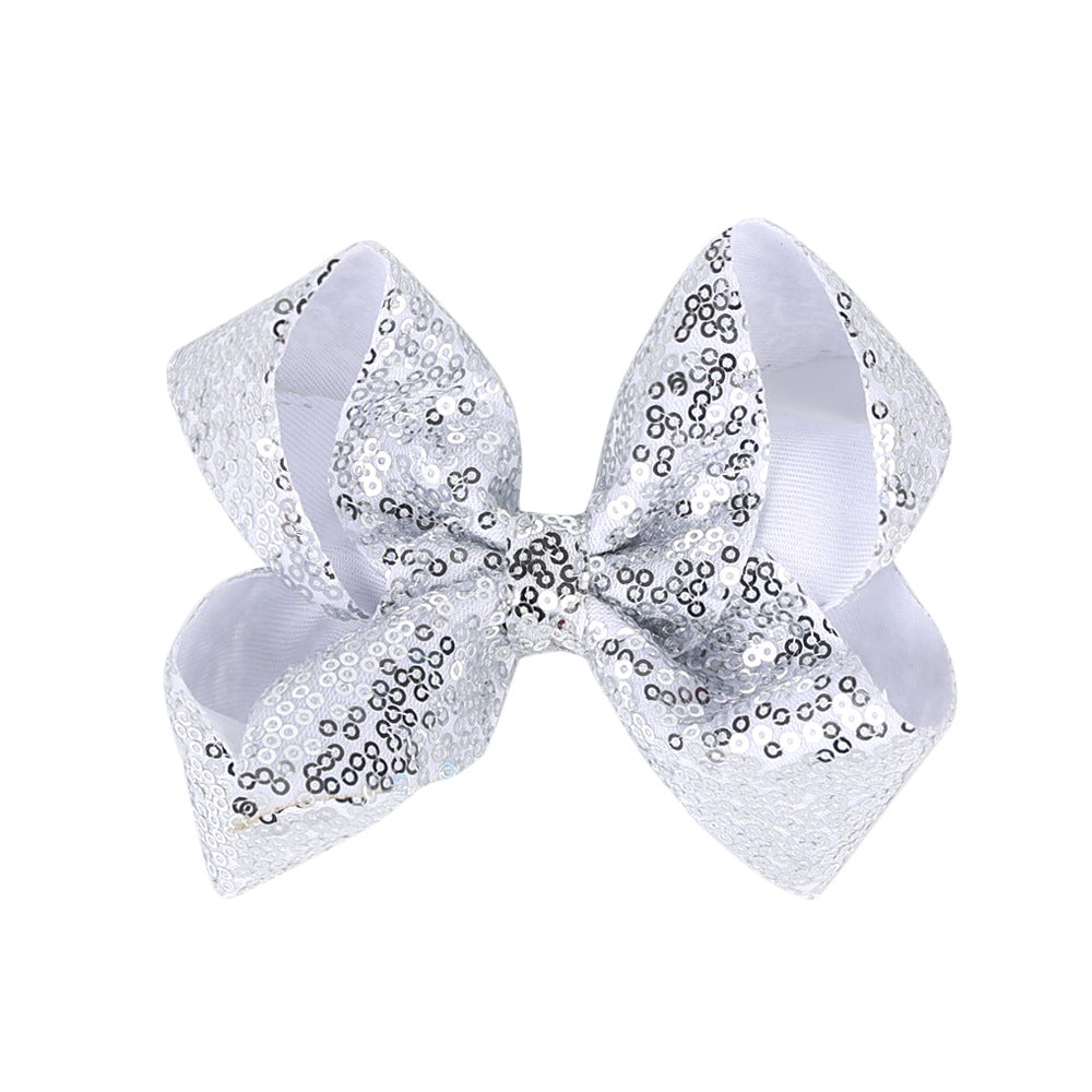 （Pre Order）Girls Sequin Bow Hair Clip