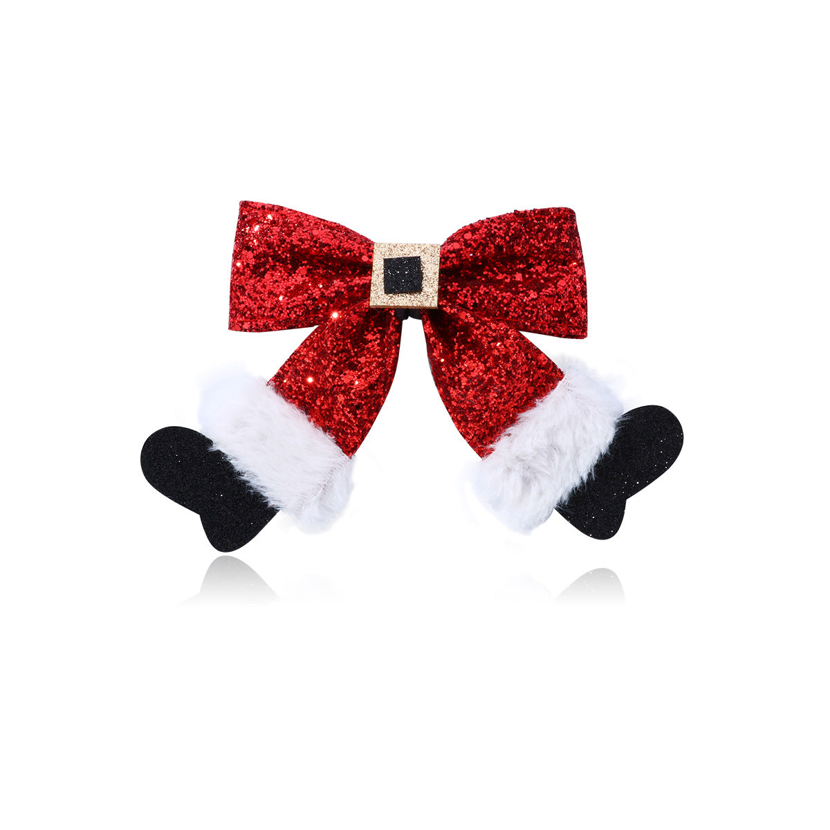 （Pre Order）Christmas Bow Socks Bobby Pin