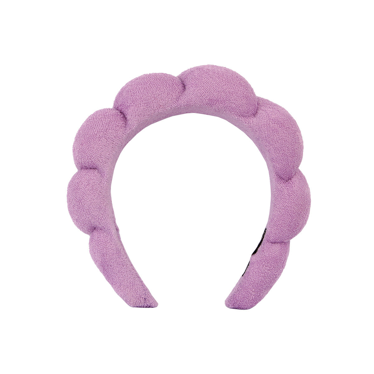 （Pre Order）Sponge Terry Scalloped Headband For Washing Face Makeup