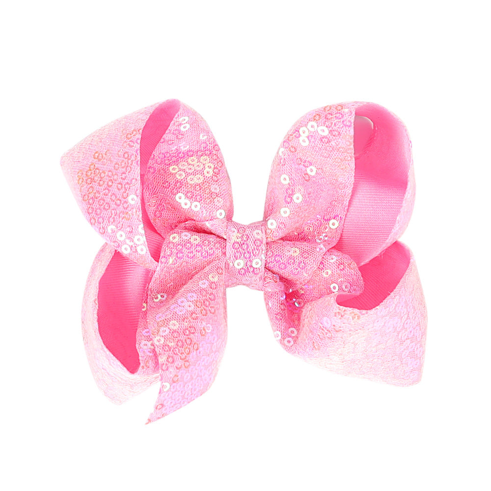 （Pre Order）Girls Sequin Bow Hair Clip